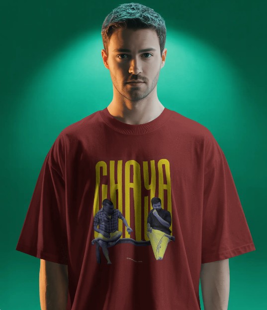 Oversized Print T-shirt - Ayyapam Koshiyum