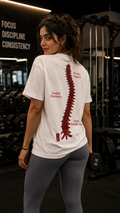 Spine Oversized Back Printed T-Shirt | THE SUB/STANCE