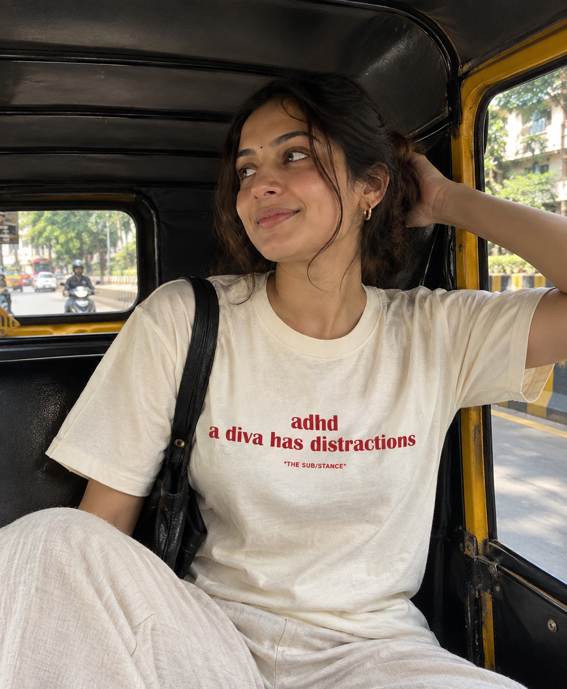 ADHD Oversized Printed T-shirt | THE SUB/STANCE