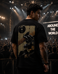 Daft Punk Oversized Back Printed T-shirt | THE SUB/STANCE