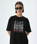 Oversized Printed T-shirt - Emergency Doctor