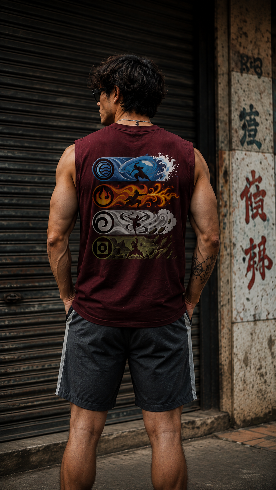 Fantastic Four Sleeveless Printed T-Shirt | THE SUB/STANCE