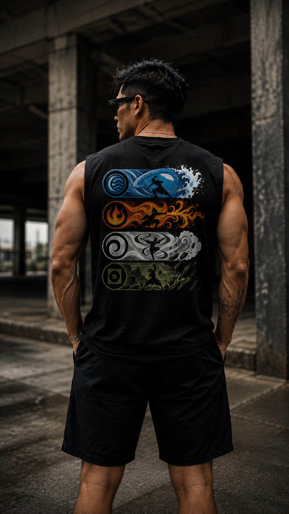 Fantastic Four Sleeveless Printed T-Shirt | THE SUB/STANCE