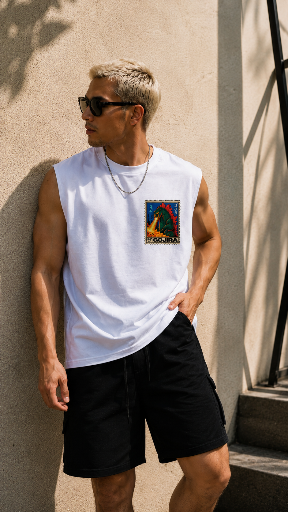 Gojira Sleeveless Printed T-Shirt | THE SUB/STANCE