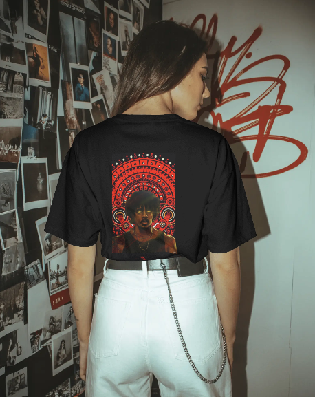 Back Printed  Oversized T-shirt - Hanumankind