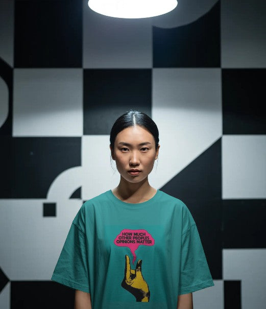 Oversized Printed T-shirt - How Much Other Peoples Opinion Matters