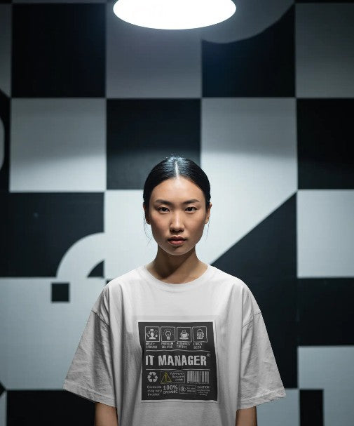 Oversized Printed T-shirt - IT Manager