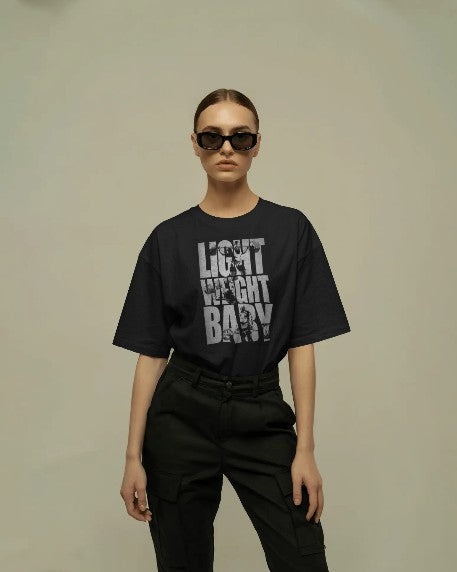 Light Weight Baby Oversized Printed T-Shirt | THE SUB/STANCE