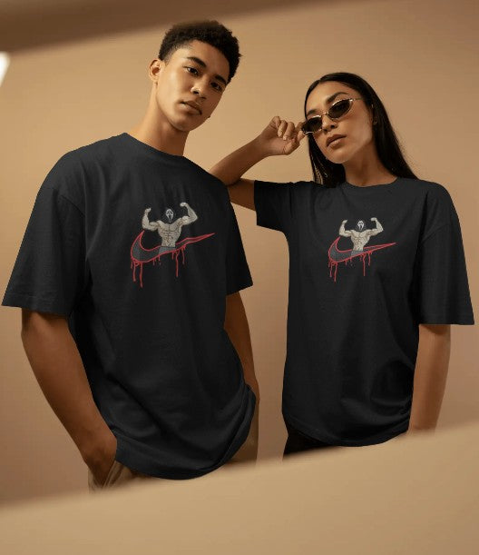 Oversized Printed T-shirt - Masked Men x Nike