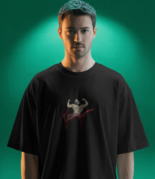 Oversized Printed T-shirt - Masked Men x Nike