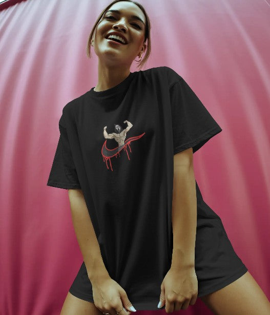 Oversized Printed T-shirt - Masked Men x Nike