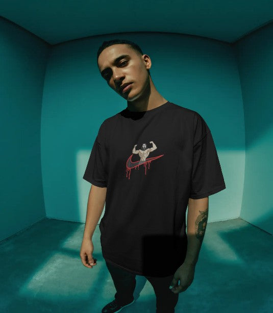 Oversized Printed T-shirt - Masked Men x Nike