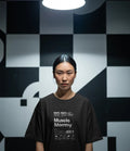 Oversized Printed T-shirt - Muscle Mommy