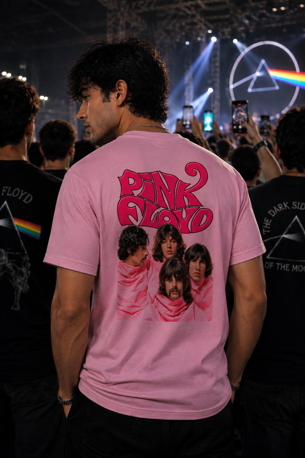 Pink Floyd Oversized Back Printed T-shirt | THE SUB/STANCE