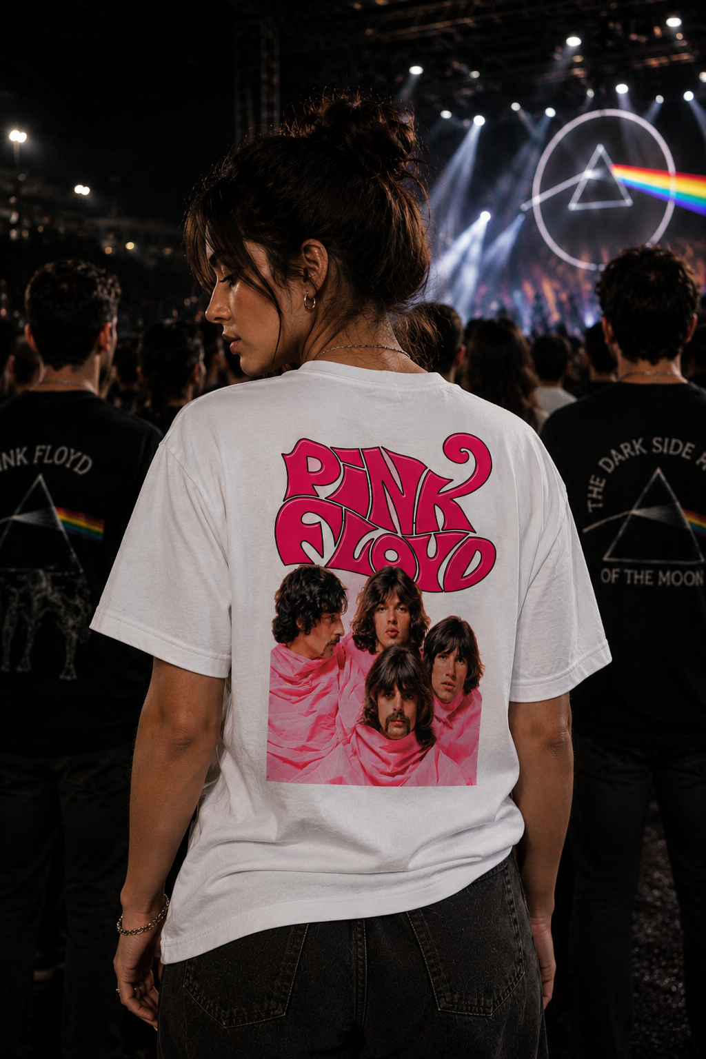 Pink Floyd Oversized Back Printed T-shirt | THE SUB/STANCE