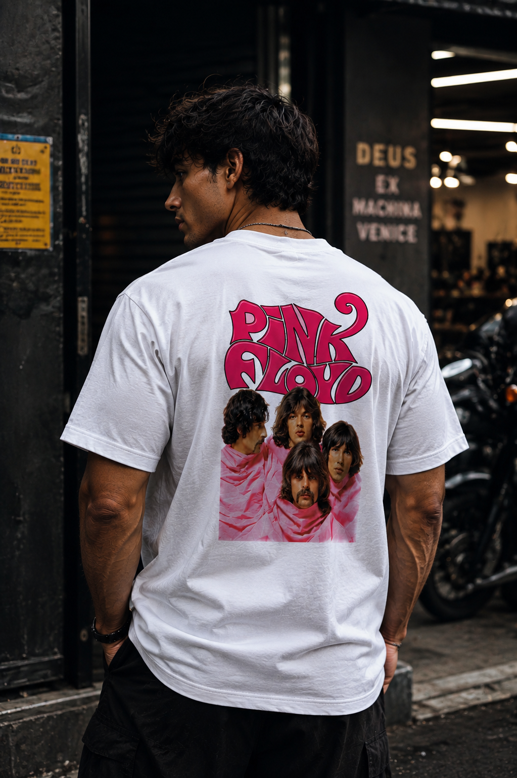 Pink Floyd Oversized Back Printed T-shirt | THE SUB/STANCE