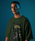 Oversized Printed T-shirt - Rajnikant