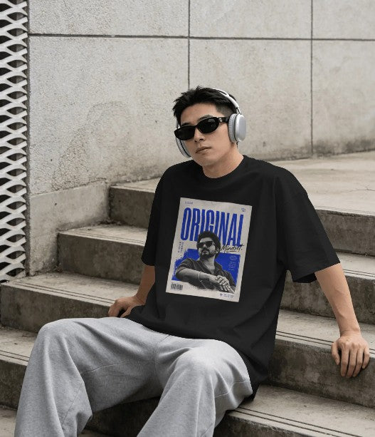Oversized Printed T-shirt - Vijay Thalapathy