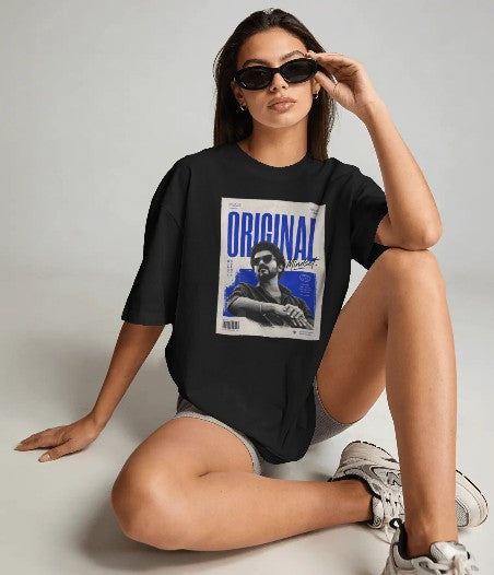 Oversized Printed T-shirt - Vijay Thalapathy