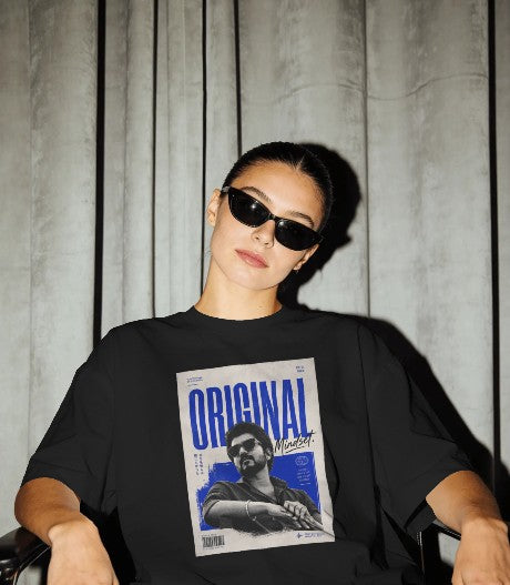 Oversized Printed T-shirt - Vijay Thalapathy