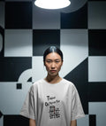 Oversized Printed T-shirt - Think Outside The Box