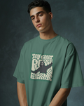 Oversized Printed T-shirt - You Can't Please Everyone