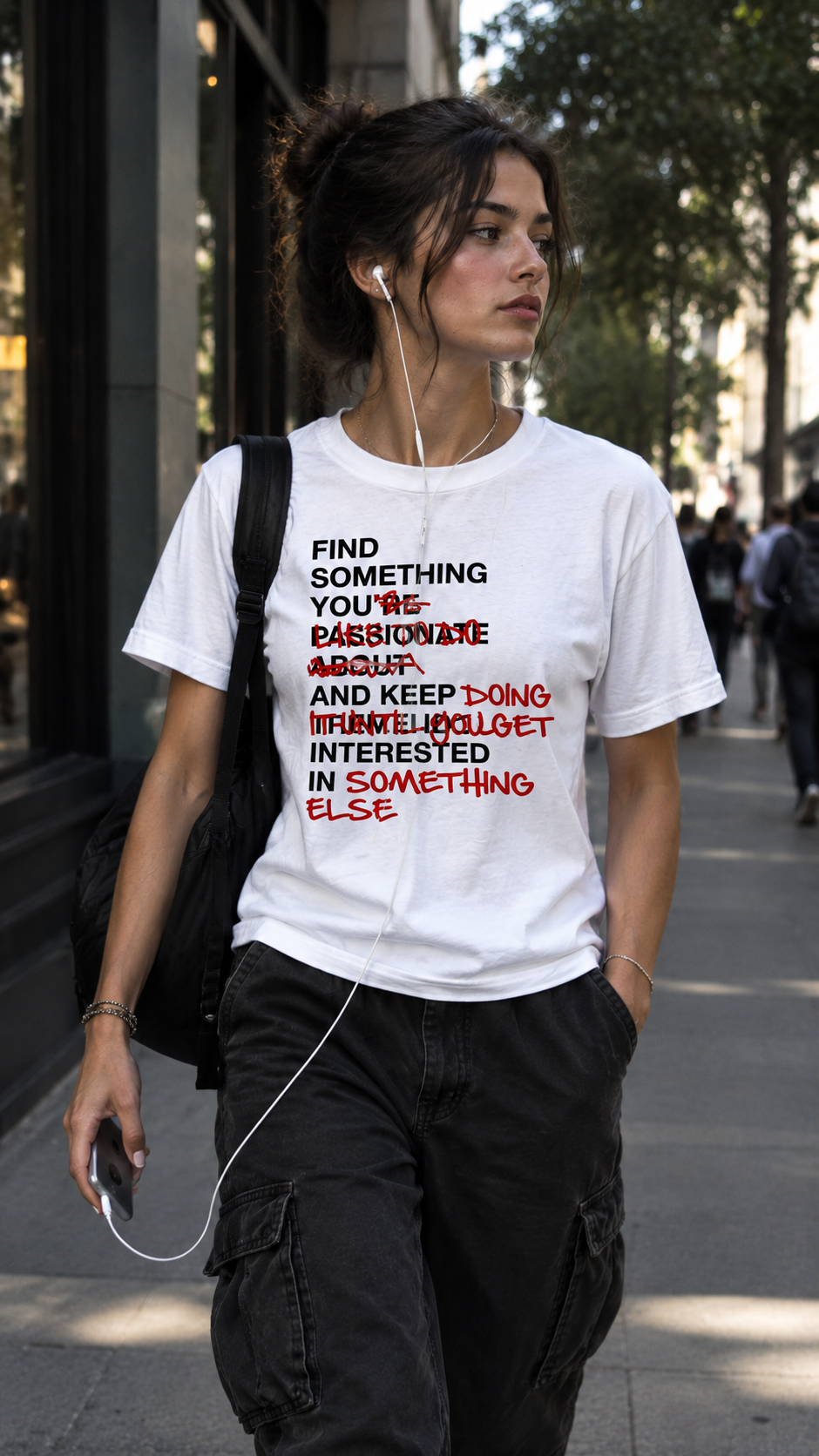 Commitment is Overrated Oversized Printed T-shirt | THE SUB/STANCE