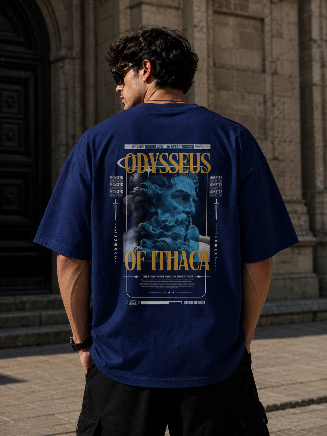 Odyssey Oversized Back Printed T-Shirt | THE SUB/STANCE