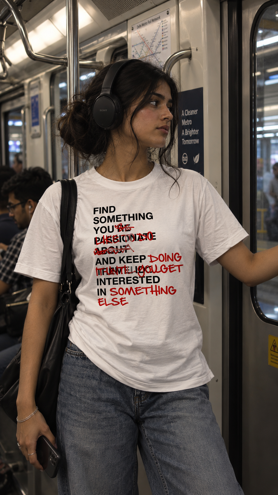Commitment is Overrated Oversized Printed T-shirt | THE SUB/STANCE