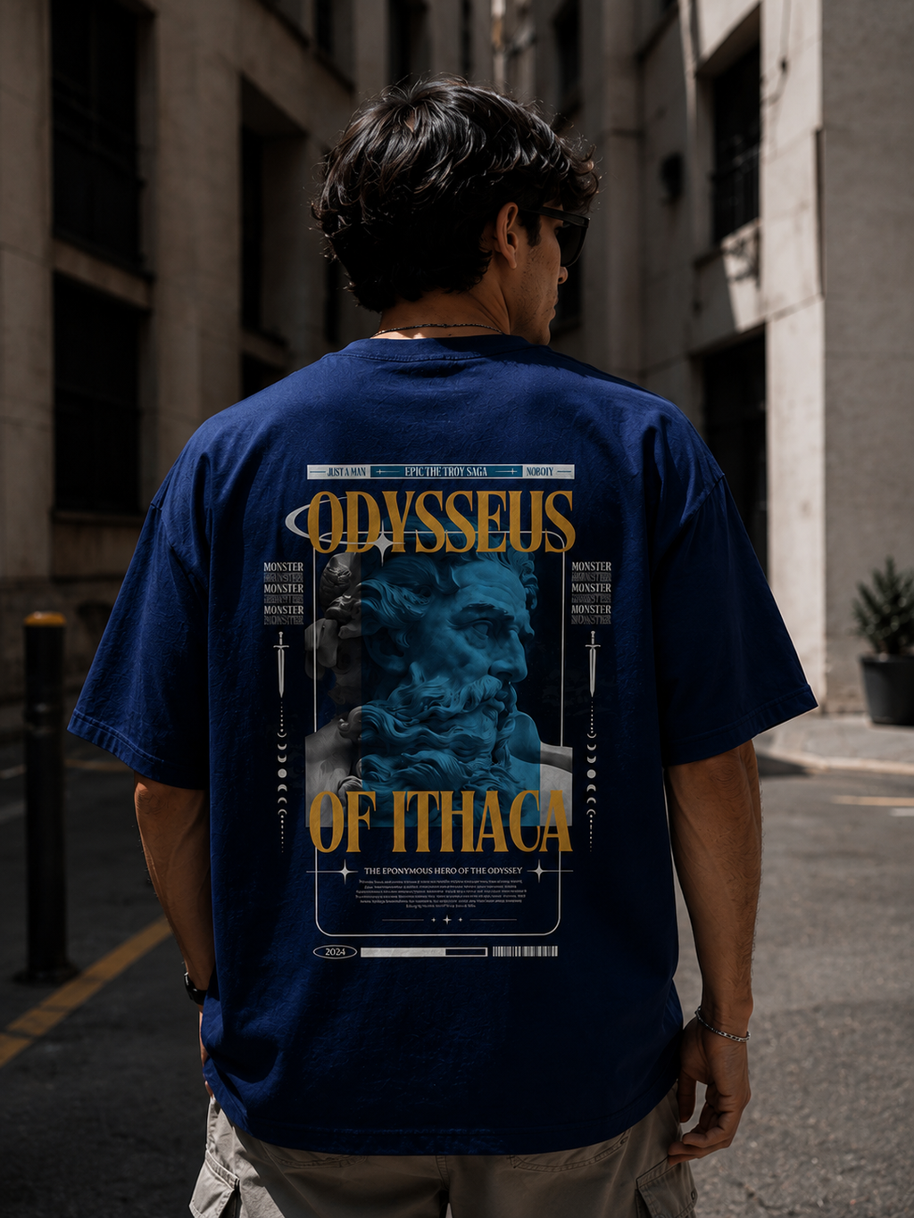 Odyssey Oversized Back Printed T-Shirt | THE SUB/STANCE