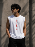 I am my Demon Sleeveless Printed T-Shirt | THE SUB/STANCE