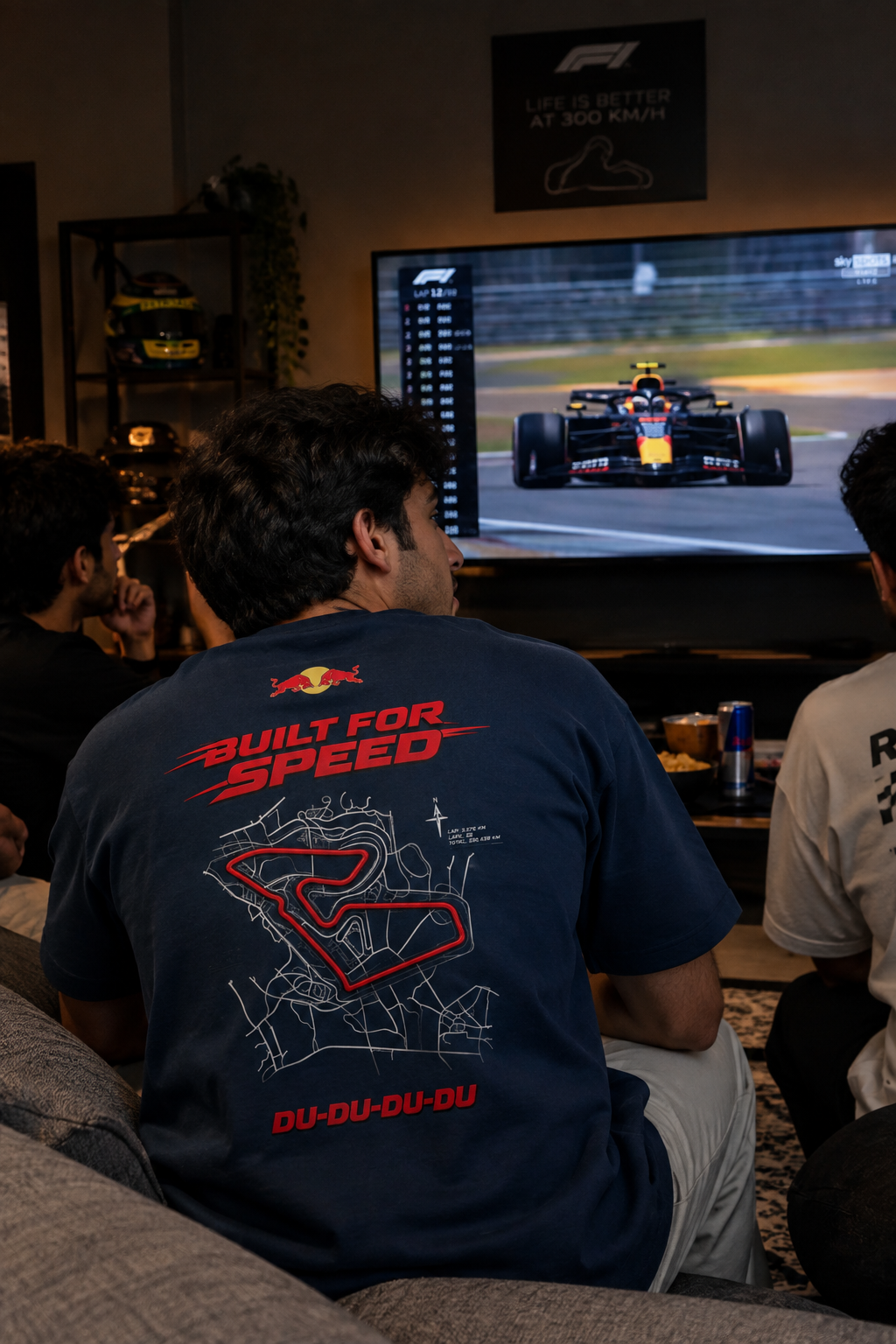 F1 Oversized Back Printed T-shirt | THE SUB/STANCE