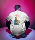Back Printed Oversized T-shirt - Dhurandhar - Jameel Jamali