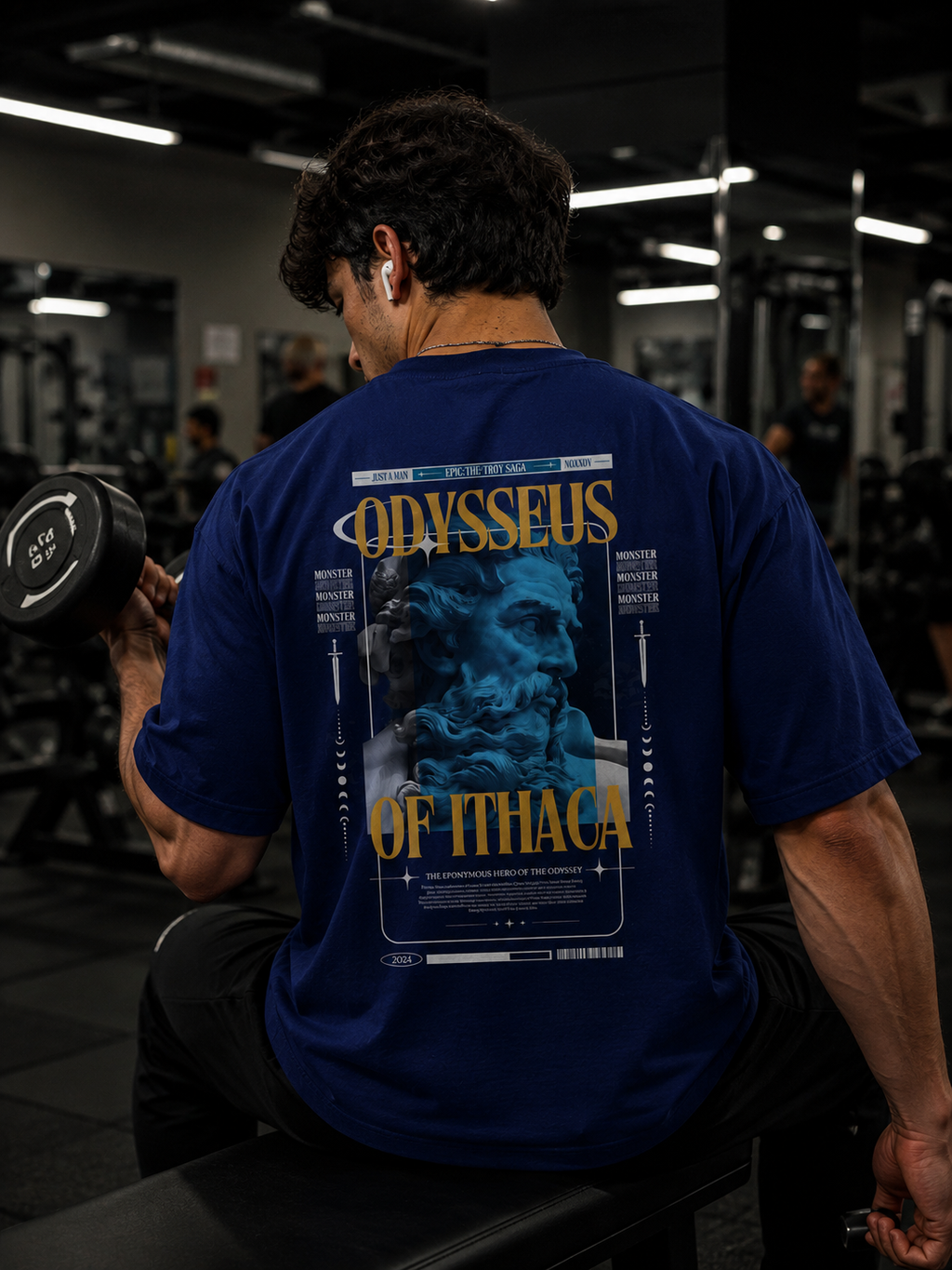 Odyssey Oversized Back Printed T-Shirt | THE SUB/STANCE