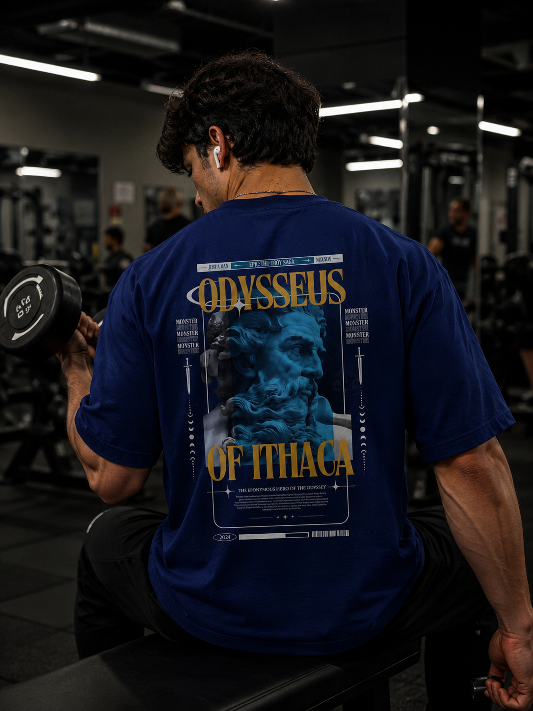 Odyssey Oversized Back Printed T-Shirt | THE SUB/STANCE