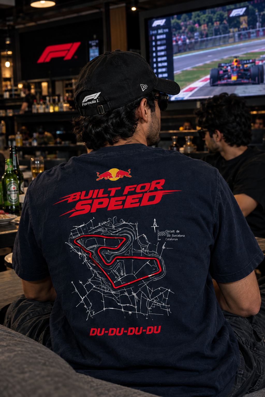 F1 Oversized Back Printed T-shirt | THE SUB/STANCE