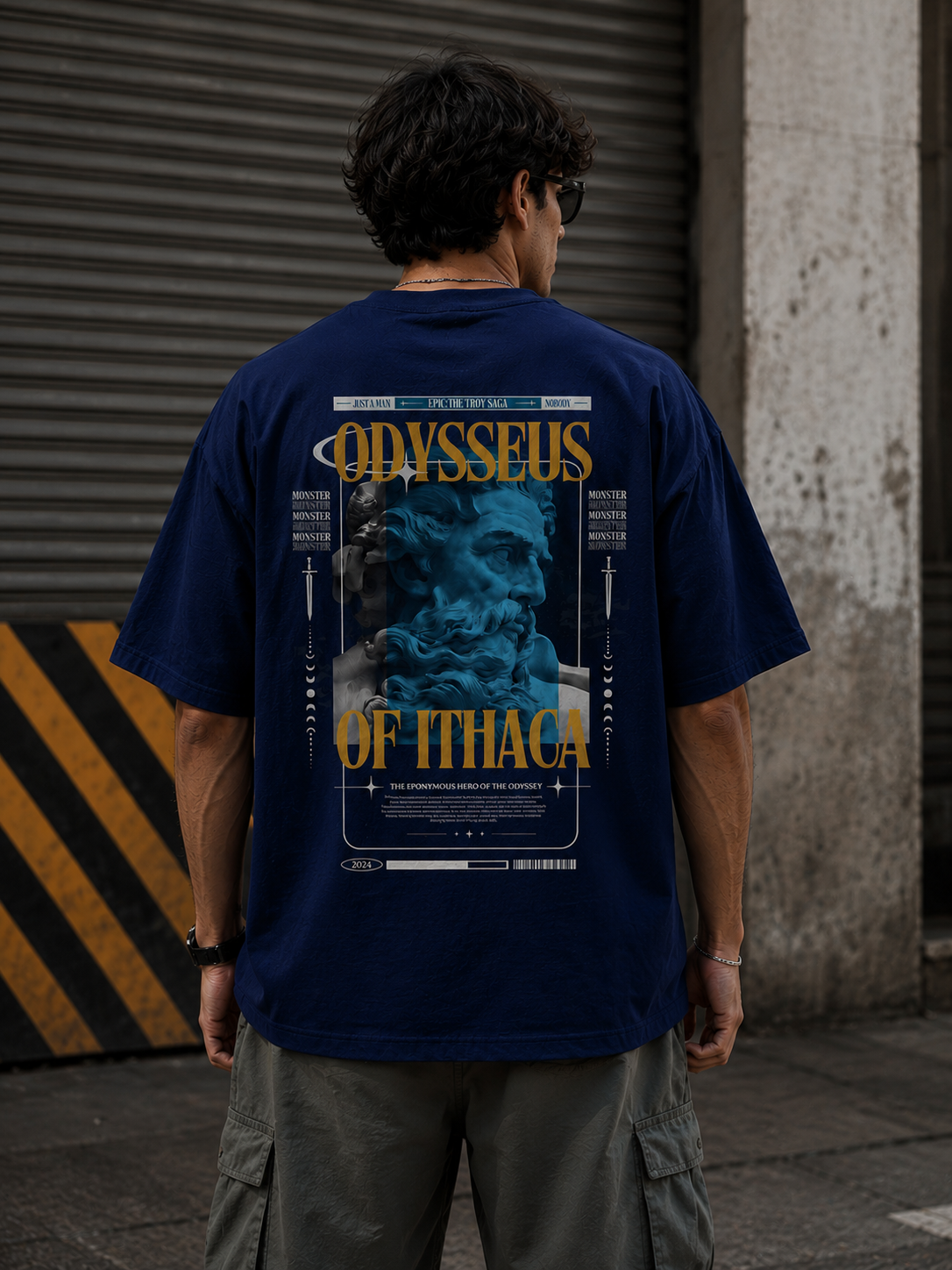 Odyssey Oversized Back Printed T-Shirt | THE SUB/STANCE
