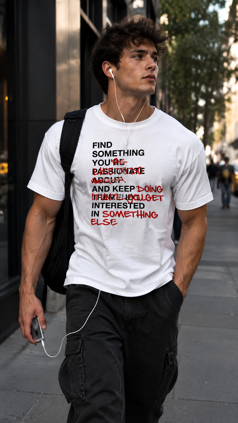Commitment is Overrated Oversized Printed T-shirt | THE SUB/STANCE