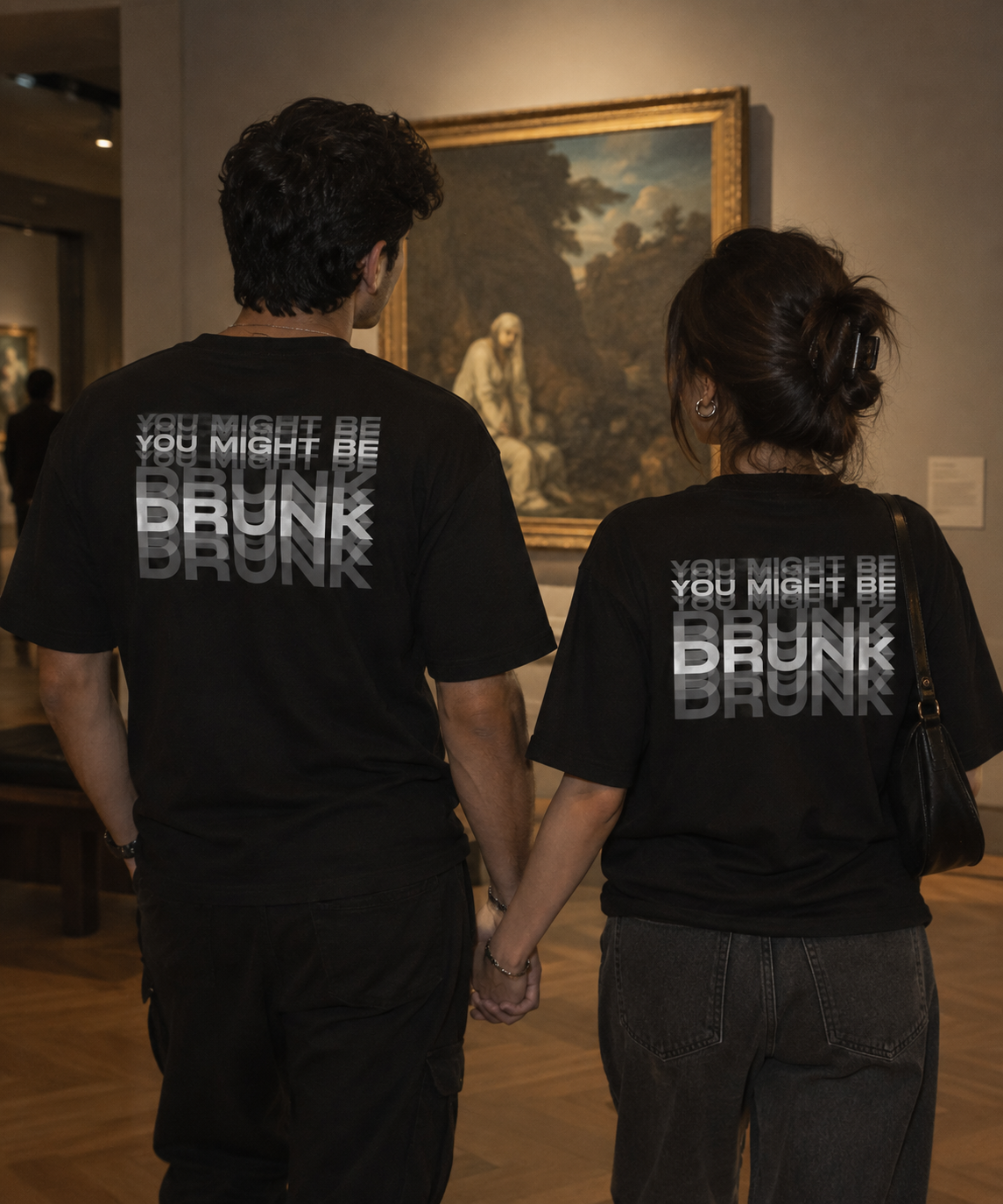You Might Be Drunk Back Printed Oversized T-Shirt | THE SUB/STANCE